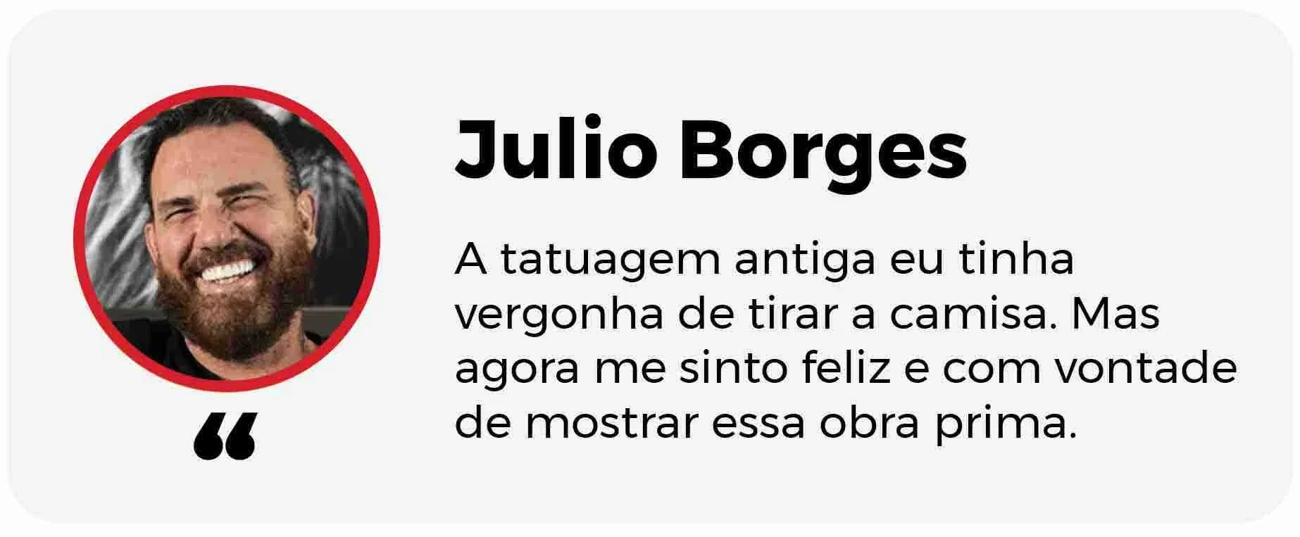 Depoimento de cliente